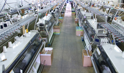 Macchine industriali per maglieria