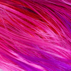colorful artificial hair texture