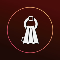 Obraz premium towel icon