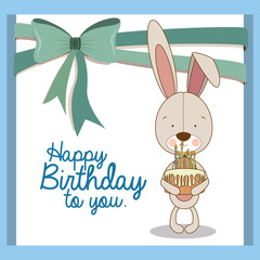 Fototapeta premium happy birthday design 