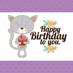 happy birthday design 