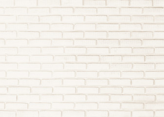 Surface white wall of brick wall brown sepia tones for use as background. The new design of modern white stone wall. Pattern of decorative gray stone wall surface.