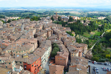 Fototapeta premium siena panorama