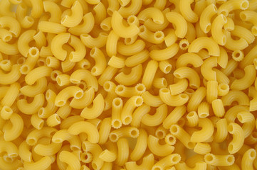 raw pasta macaroni background