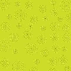Yellow and flower background