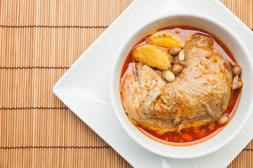 Chicken mussaman curry