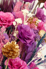 bouquet of artificial flower