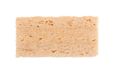 Cracker (breakfast) isolated