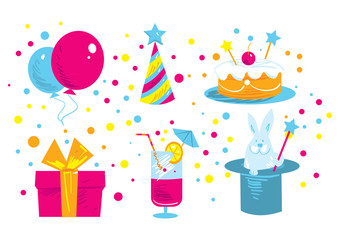 Holiday vector illustration