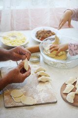 granddaughter sifted flour