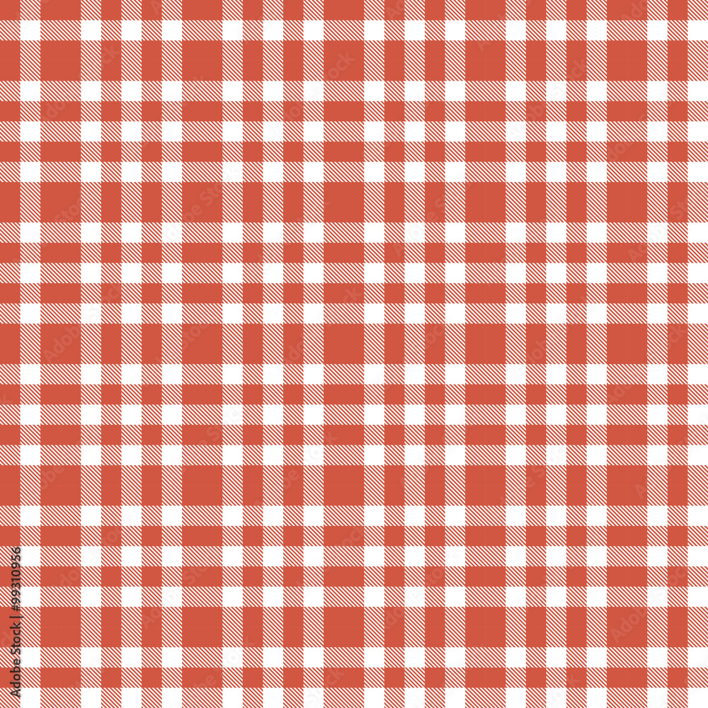 Poster checkered seamless table cloths pattern