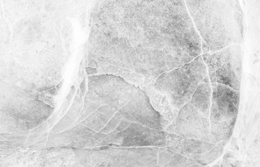 Closeup surface marble stone wall texture background in black and white tone