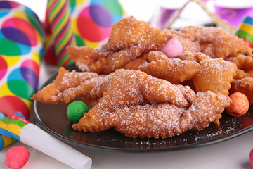 angel wings and carnival decoration