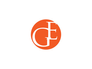 Double GE letter logo