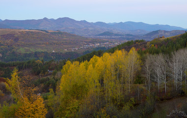 Obraz premium Colorful autumn landscape