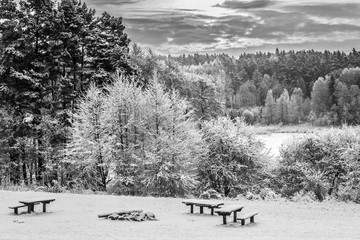 zima na Warmii © Janusz Lipiński