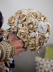 Obraz premium Gold bouquet