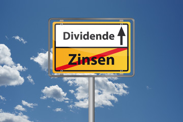 Dividenden sind die neuen Zinsen