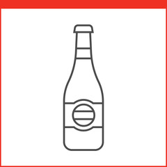 Alcohol bottle icon