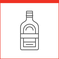 Alcohol bottle icon