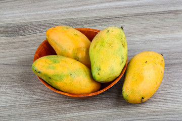 Ripe yellow mango