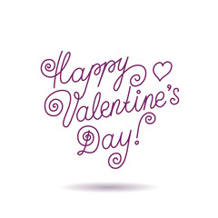 49-1_lettering Happy Valentine's Day