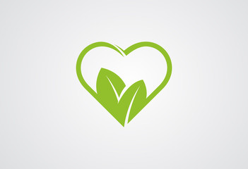 Love Ecology logo vector