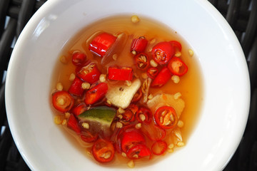 chilli in fish sauce