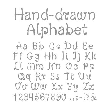 Hand-drawn Alphabet