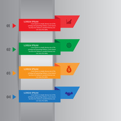 Multi Purpose Infographic Vector Design Template