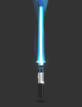 Blue light saber