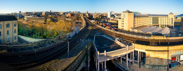 Newcastle upon Tyne and Gateshead
An elevated view from a 50 foot mast of Newcastle from Gateshead...