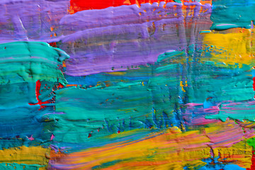 Abstract art backgrounds. Hand-painted background. SELF MADE.