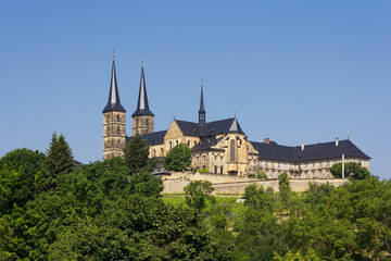Fototapeta na wymiar Bamberg, Kloster Michelsberg