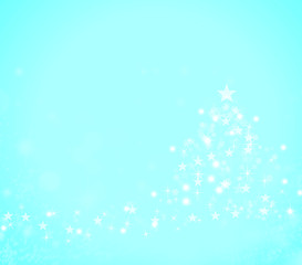 Elegant Christmas background with snowflakes