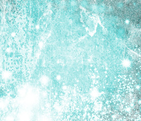 Light snow Christmas background for design