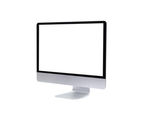 Computer screen isolated