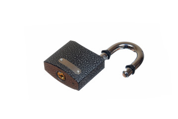 A padlock