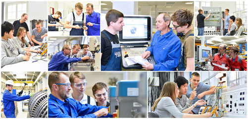 Berufsausbildung in der Industrie und Handwerk // Engineering education - trainers, students and...