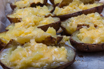 Twice baked potatoes