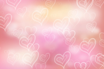 Blurred Bokeh Background with sparkles and glitter