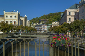 river Tepla in Karlovy Vary