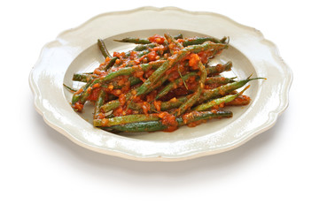 braised green beans
