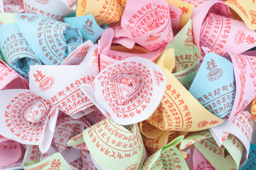 Colorful Assortment of Joss Paper