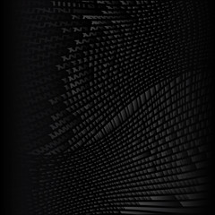 Dark vector texture.Black background. pattern.