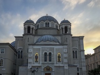 Fototapeta premium Orthodox church in Trieste, Italy