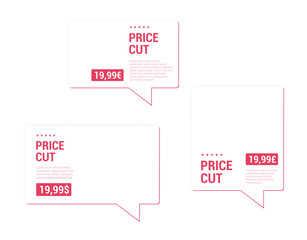 Price Cut Price Tags