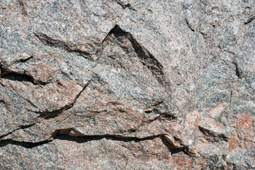 Stone background / Grey mountain granite stone textered nature background