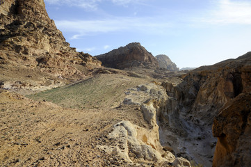 Desert mountain landscape, Jordan