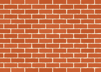 Obraz premium Mur z czerwonej cegły